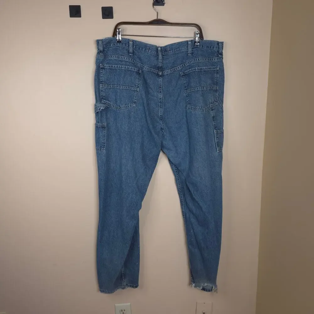 Bailey's PT Relaxed Fit Carpenter Medium Wash Denim Jeans Size 44x32